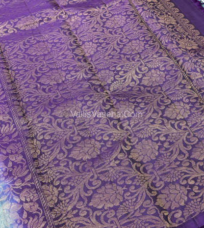 Half Mix - Pure Soft Silk Saree - VVPSS054