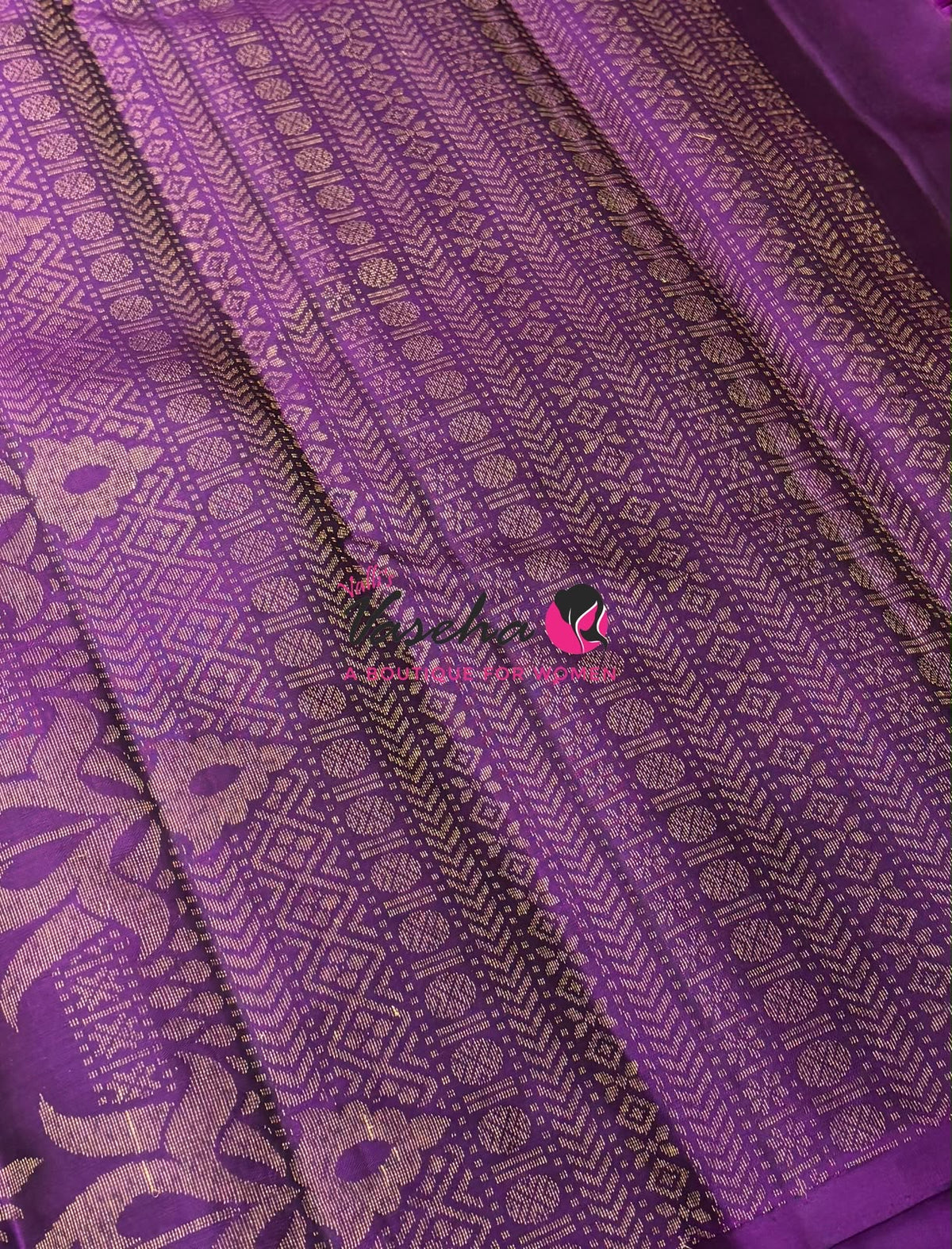 Half Mix - Pure Soft Silk Saree - VVPSS155