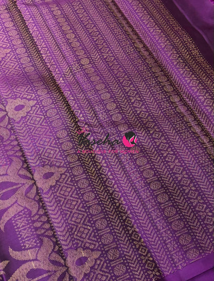 Half Mix - Pure Soft Silk Saree - VVPSS155