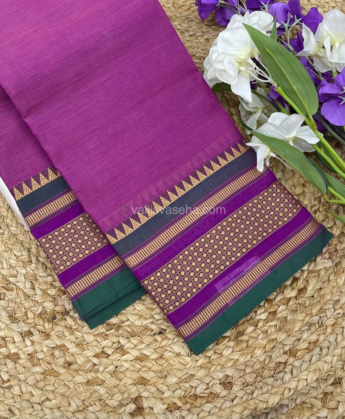 Kanchi Cotton Saree - VVKCS005