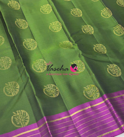 Half Mix - Pure Soft Silk Saree - VVPSS108