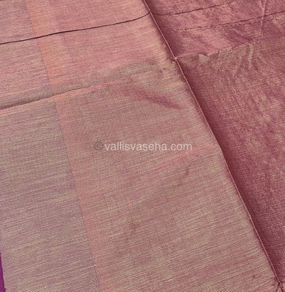 Semi Raw Silk - Lakshadeepam Design Weaving - VVRS004