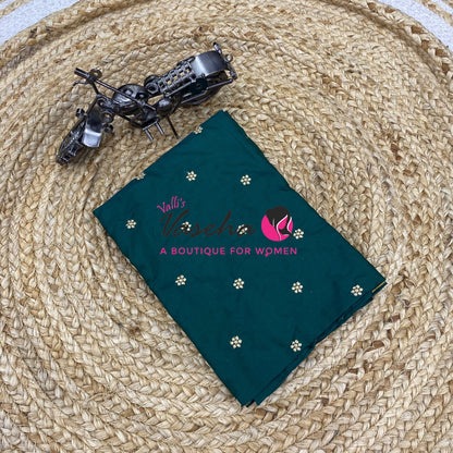Blouse Bit - Pack Of 10pcs - Assorted-  Semi Silk - 1 mtr - VVBB005