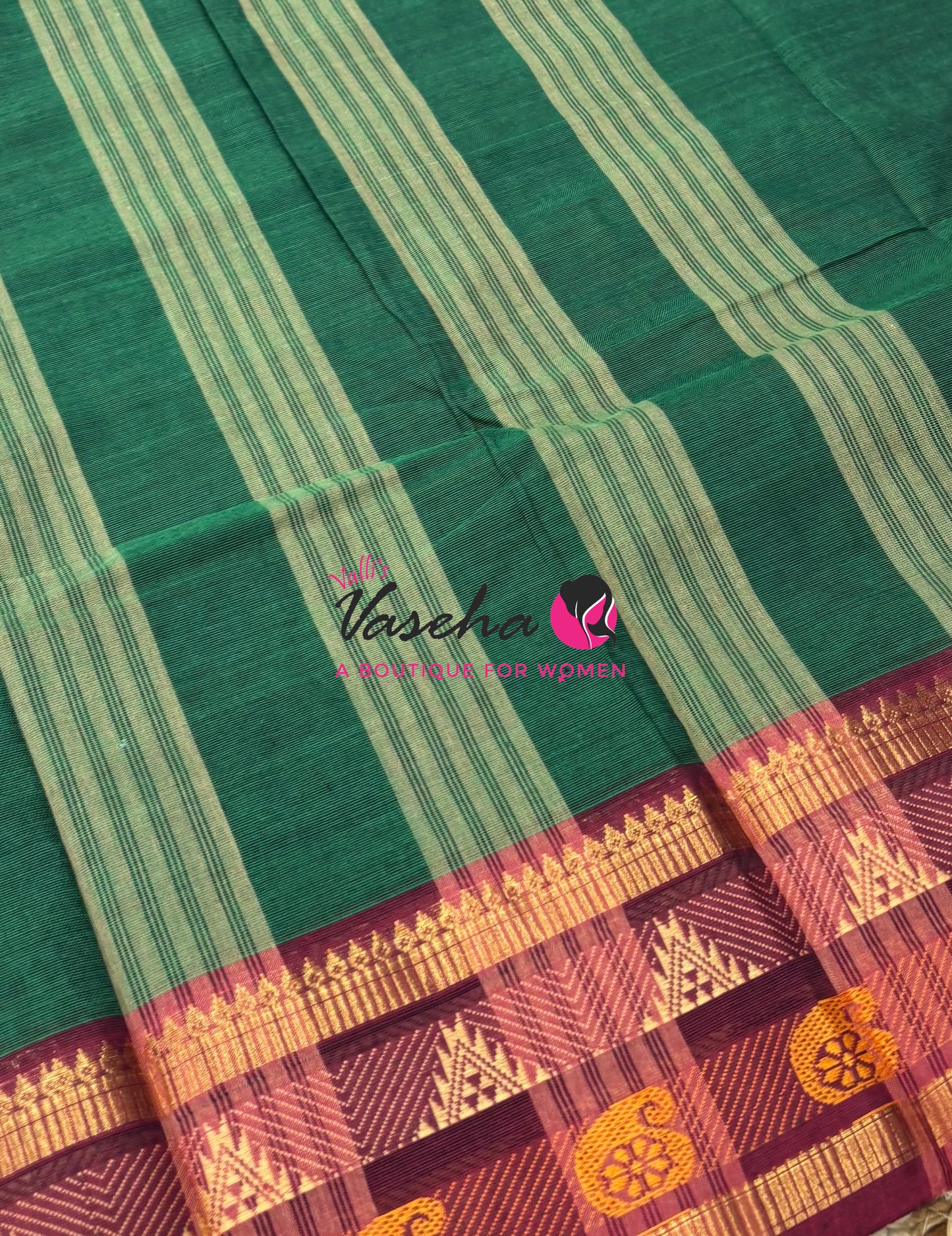 Kanchi Cotton Saree - VVKCS028