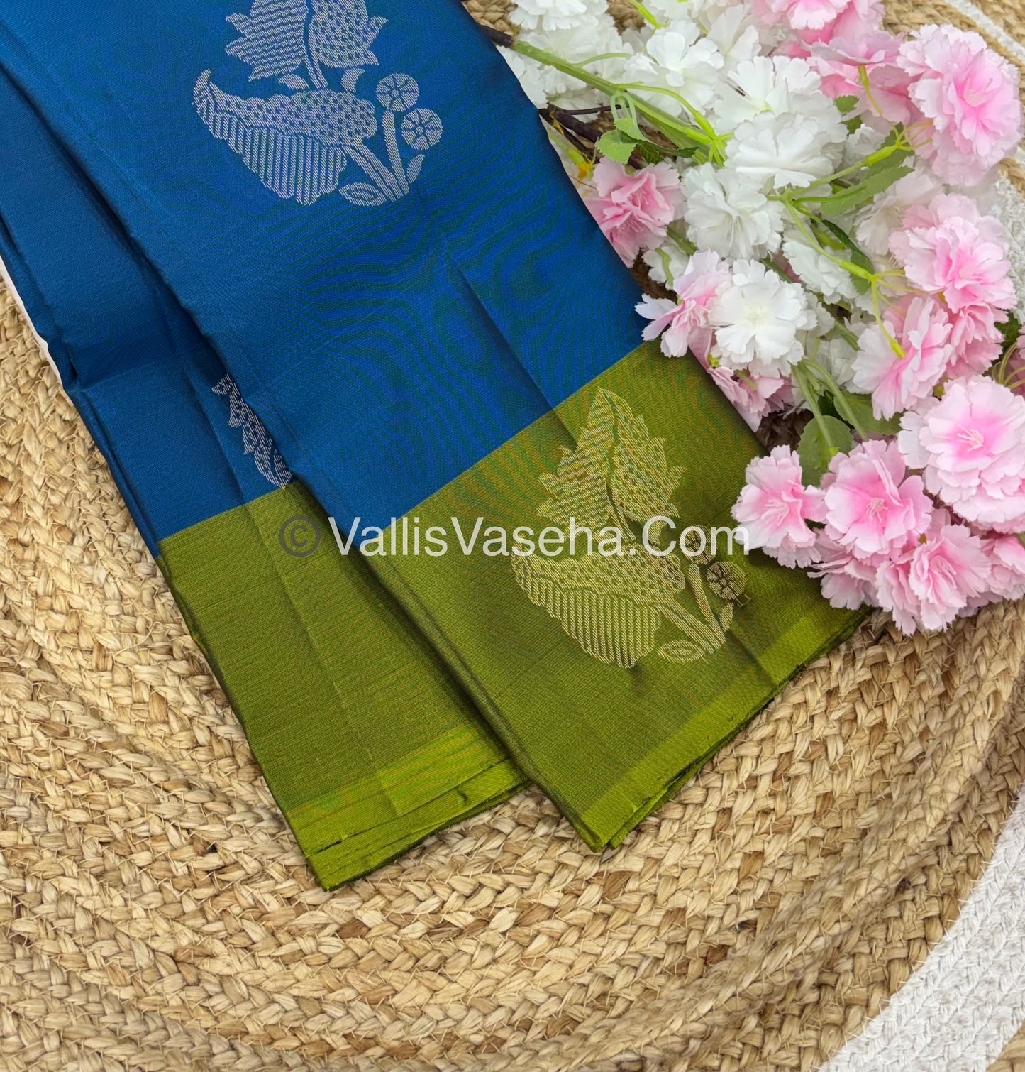 Half Mix - Pure Soft Silk Saree - VVPSS054