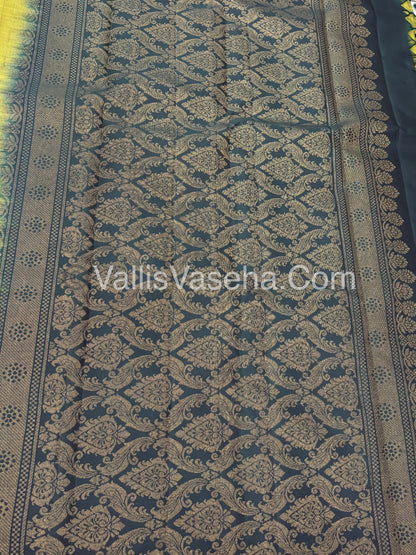 Half Mix - Pure Soft Silk Saree - VVPSS075