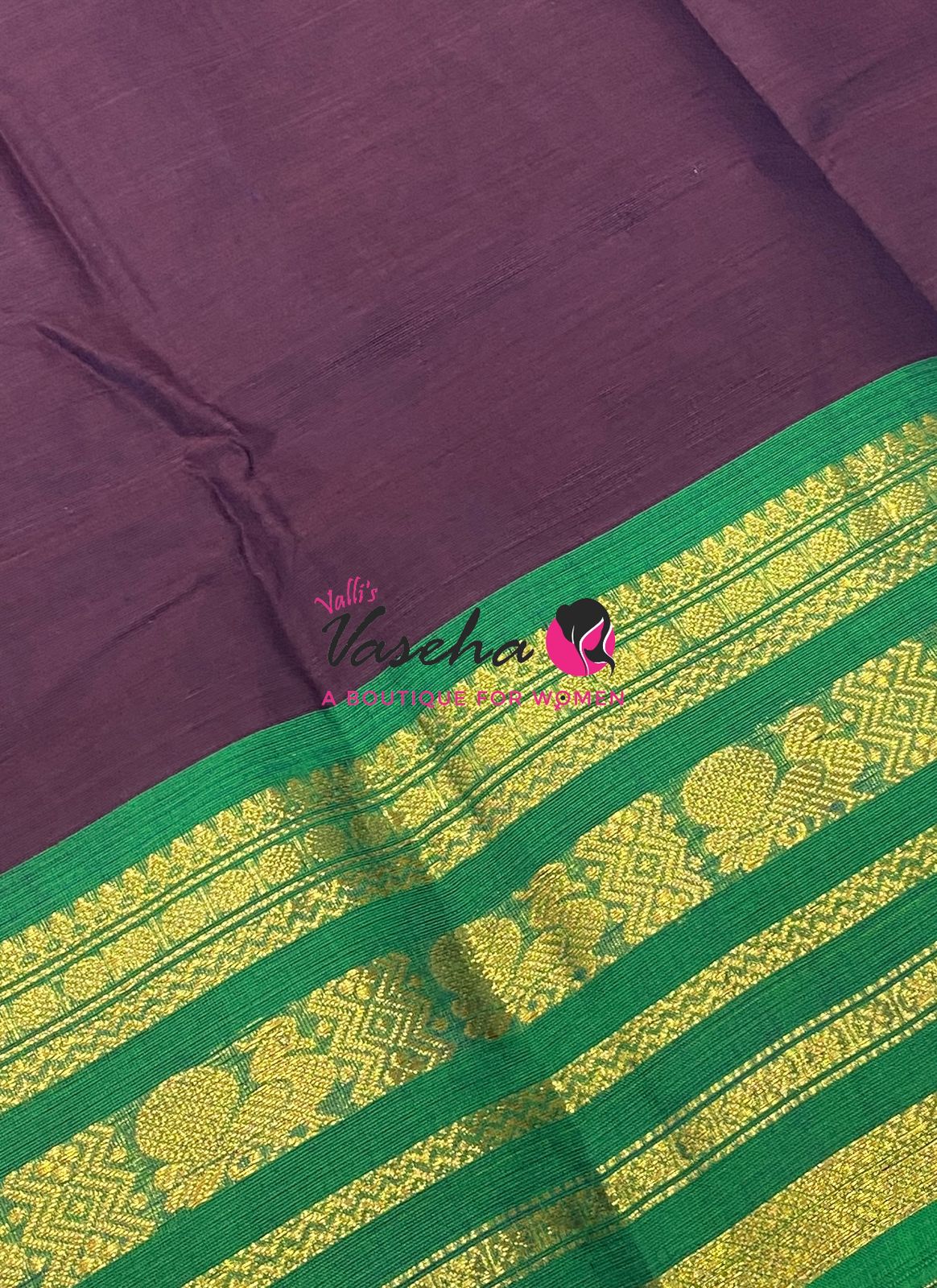Kanchi Cotton Saree - VVKCS032