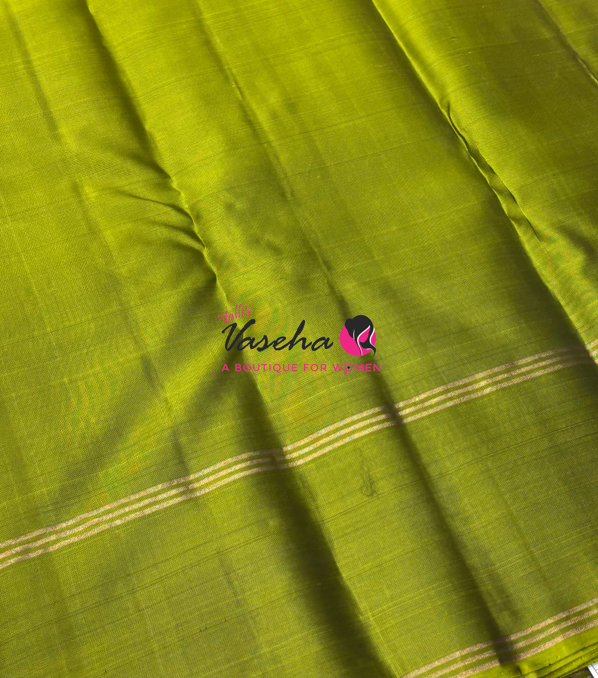 Half Mix - Pure Soft Silk Saree - Vairavoosi Pattern - Long Retta Petta Border with Butta - VVPSS107