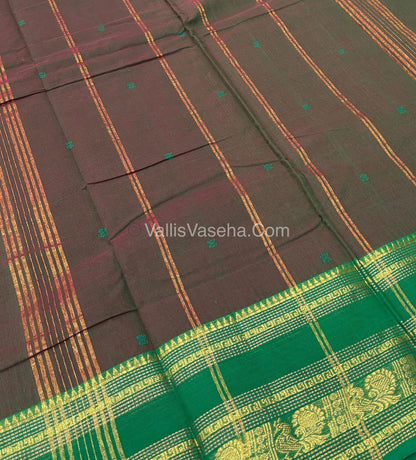 Kanchi Cotton Saree - VVKCS012