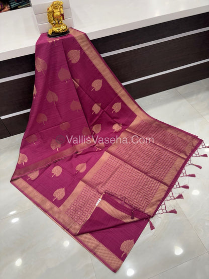 Banarasi - Heritage Silk - Semi Kathan Silk - Light Pink  Shade - VVBHS007