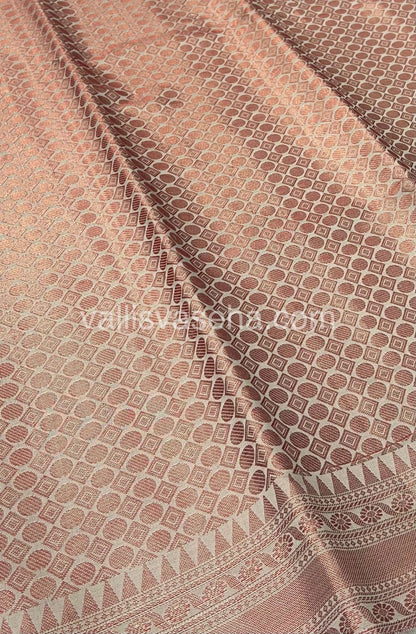 Banarasi - Copper Zari Saree - VVCZ001