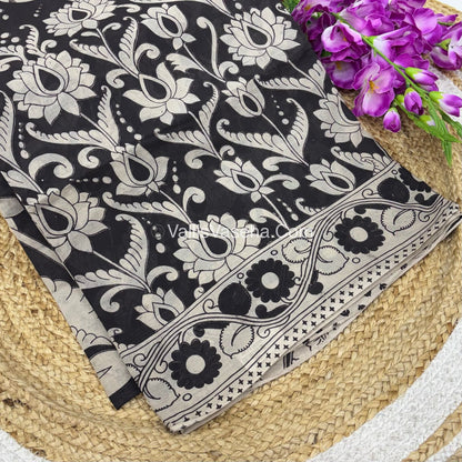 Pure Kalamkari Cotton Saree - VVPKC002