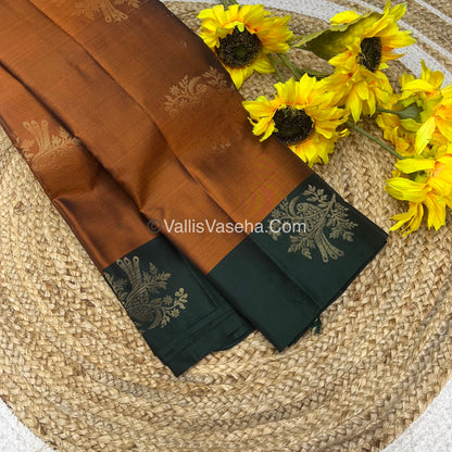 Half Mix - Pure Soft Silk Saree - VVPSS030