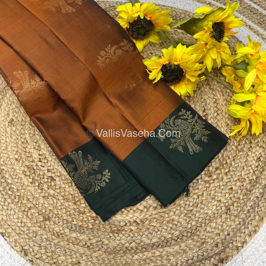 Half Mix - Pure Soft Silk Saree - VVPSS030