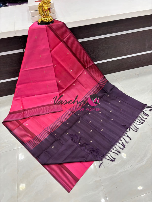 Vazhai Pattu Saree / Banana Pith - With Blouse - VVVPS002