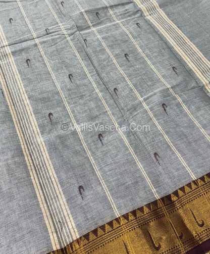 Kanchi Cotton Saree - VVKCS017