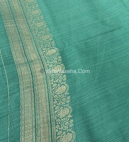 Banarasi - Heritage Silk - Semi Kathan Silk - Green Shade - VVBHS006