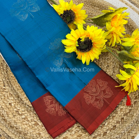 Half Mix - Pure Soft Silk Saree - VVPSS030