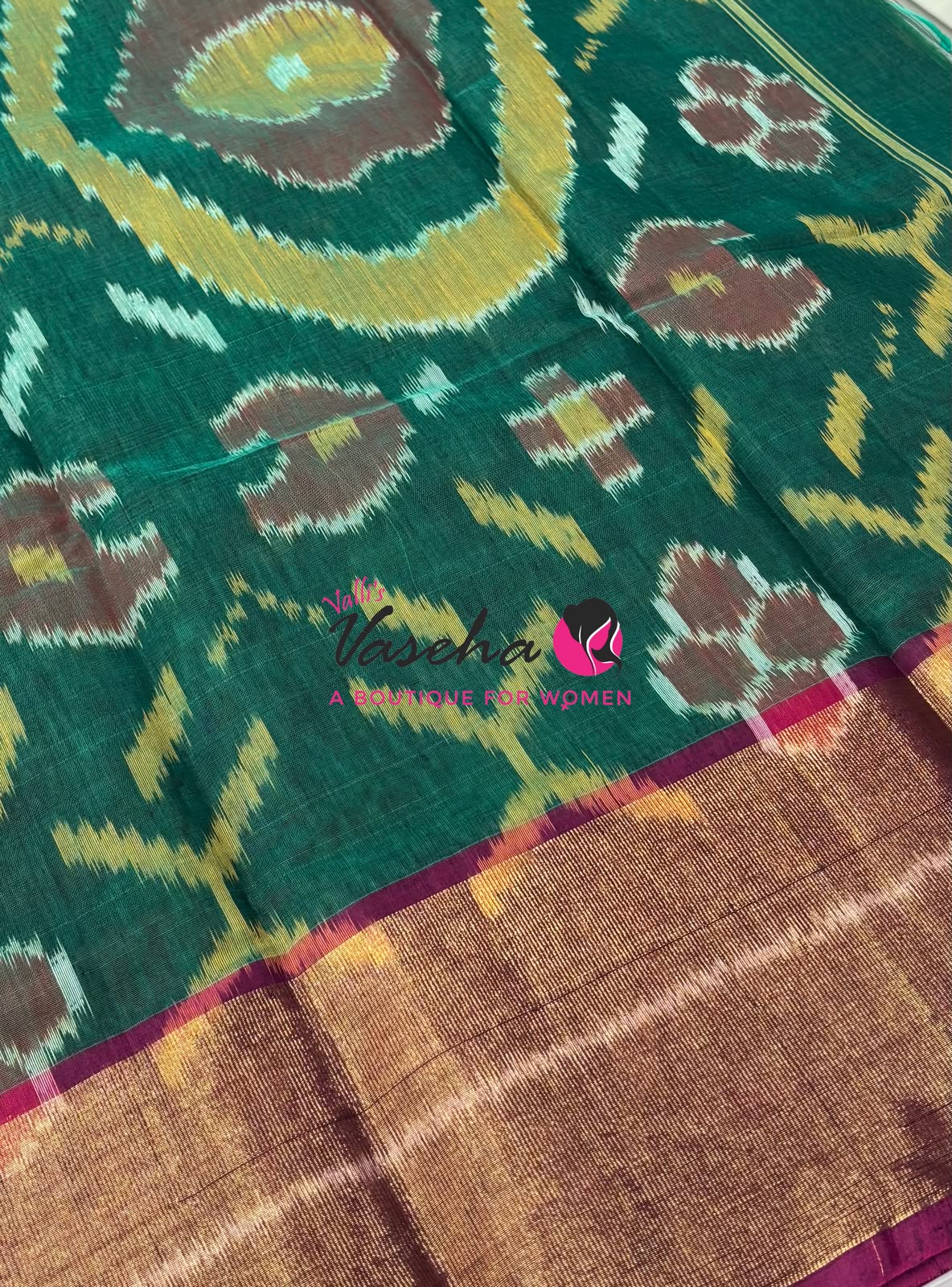 Kota Pochampally Cotton - Light Weight - VVKPS002