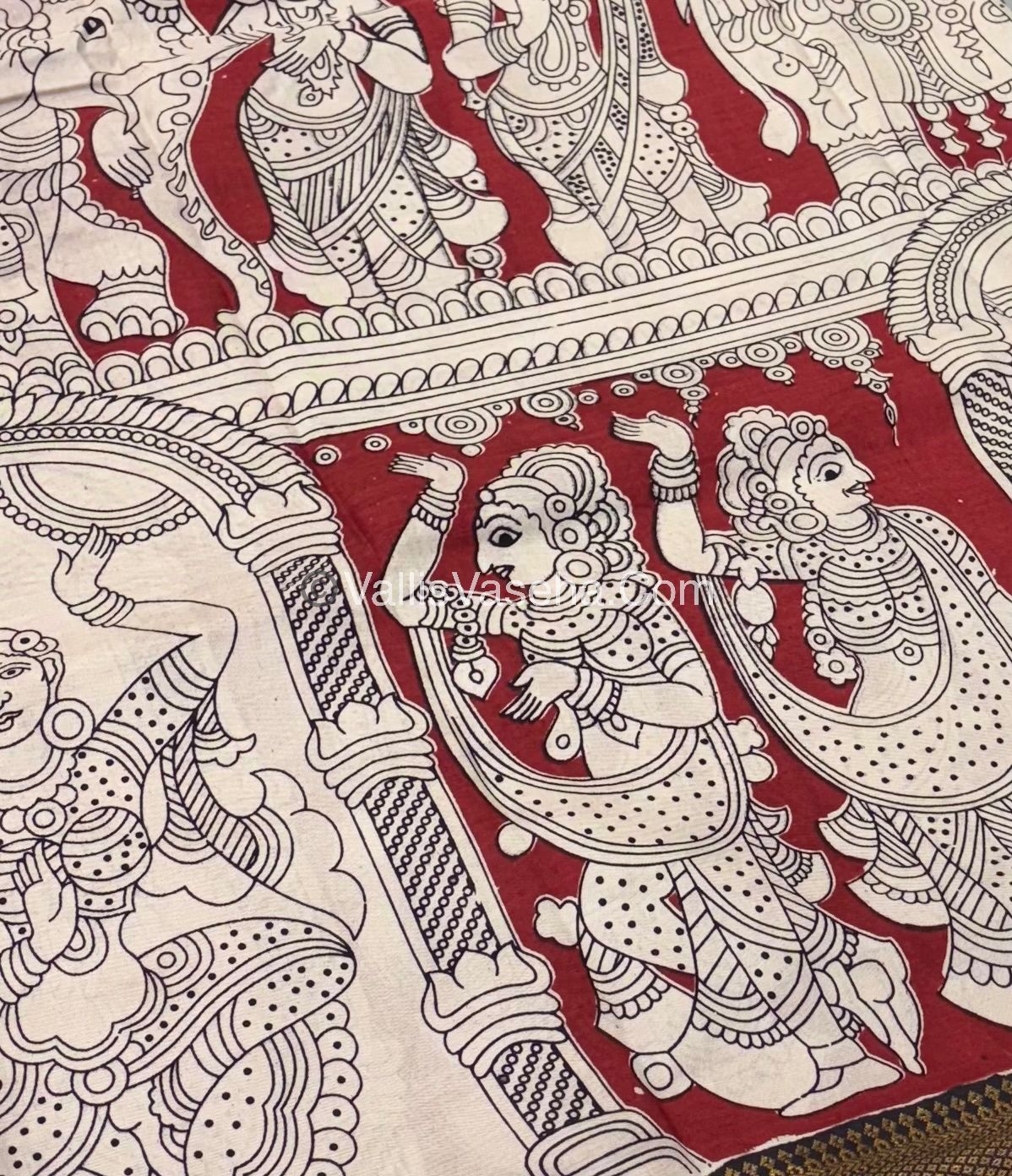 Chennur Silk | Kalamkari Prints | VVCKS006