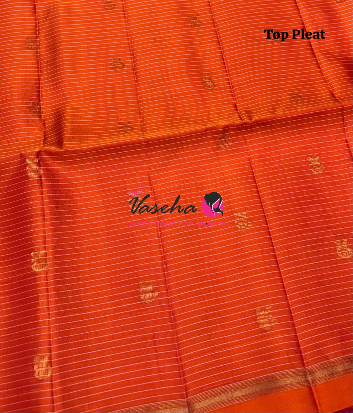 Pure Soft Silk Saree - Partly Pallu -  Half & Half Saree - VVPSS142