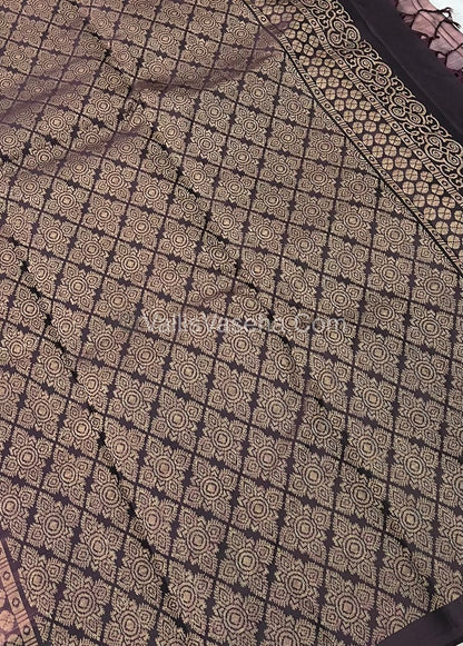 Half Mix - Pure Soft Silk Saree - VVPSS030