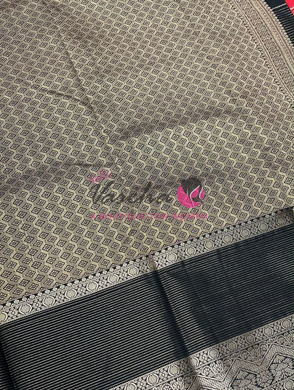 Semi Bridal Kanchi Silk  - Korvai - Premium- VVSKS008