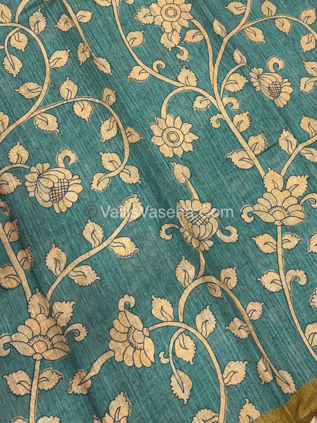 Semi Tussar Silk Saree |VVSTS048