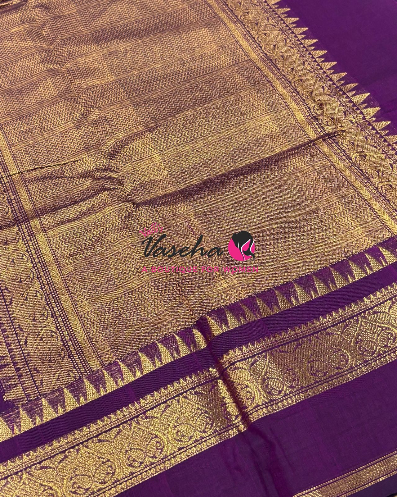Kanchi Cotton Saree - VVKCS025