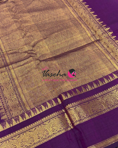 Kanchi Cotton Saree - VVKCS025