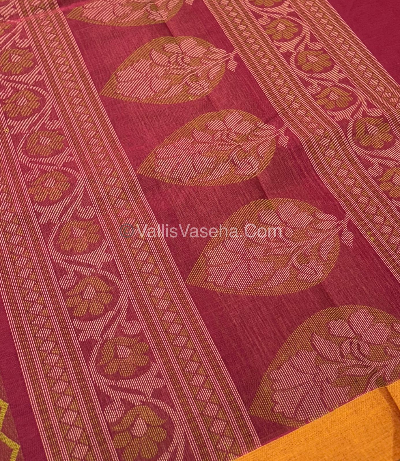 Premium Negamam Cotton Saree - VVNCS001