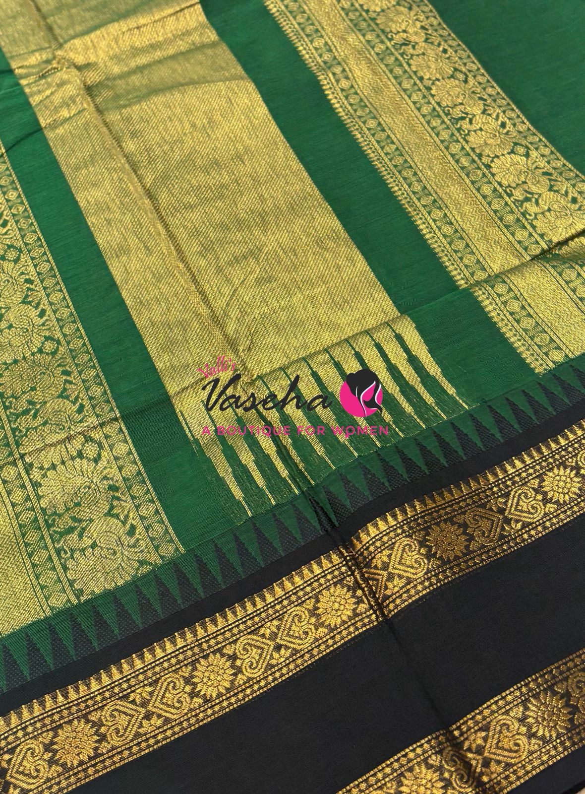 Kanchi Cotton Saree - VVKCS025