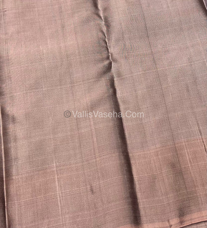 Half Mix - Pure Soft Silk Saree - VVPSS054