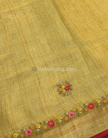 French Knot - Tissue Saree -  VVLFN001