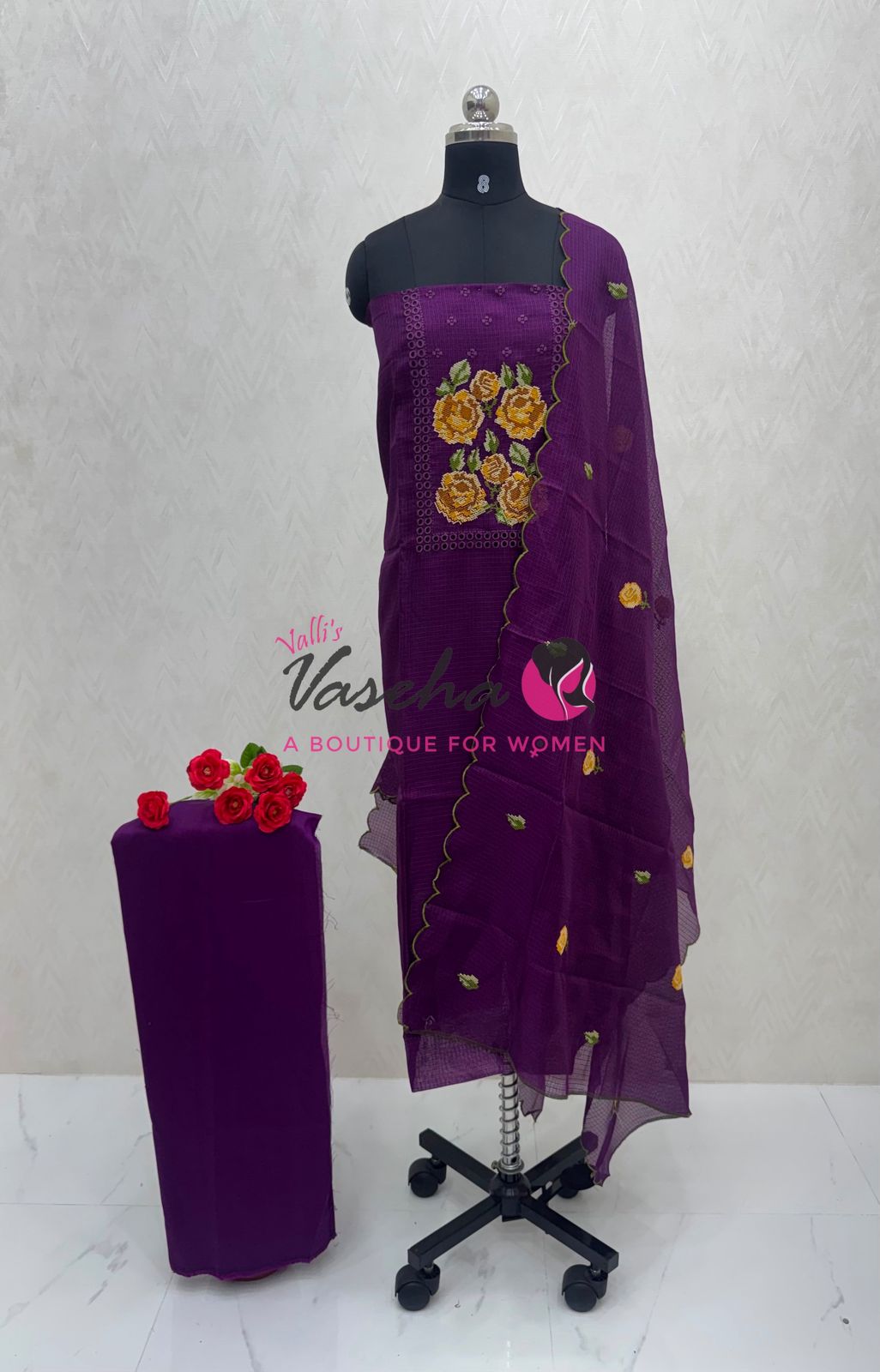 Unstitched Kota  Salwar Material  | VVUSM032
