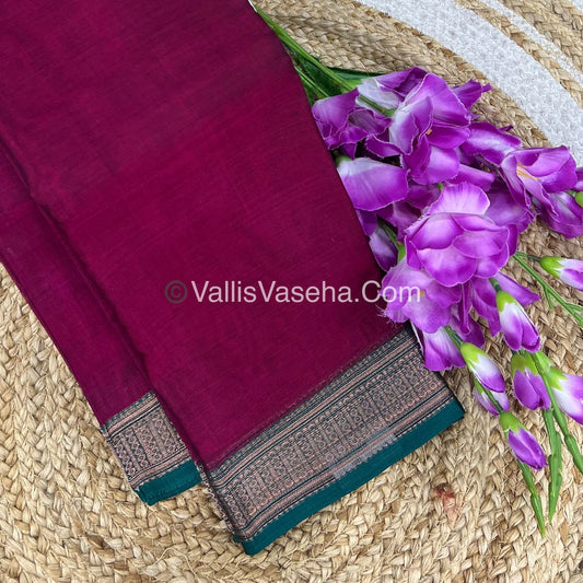Dhaka Cotton Saree - VVDCS002