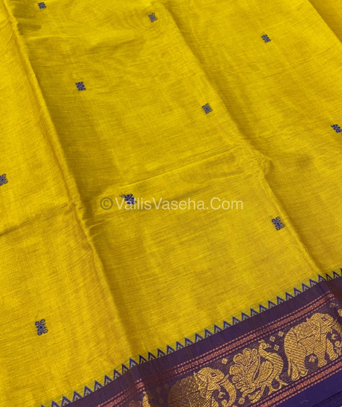 Kanchi Cotton Saree - VVKCS017