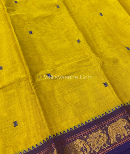 Kanchi Cotton Saree - VVKCS017