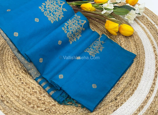 Mulberry Semi Silk - Ramar Blue Shade - VVMSS002