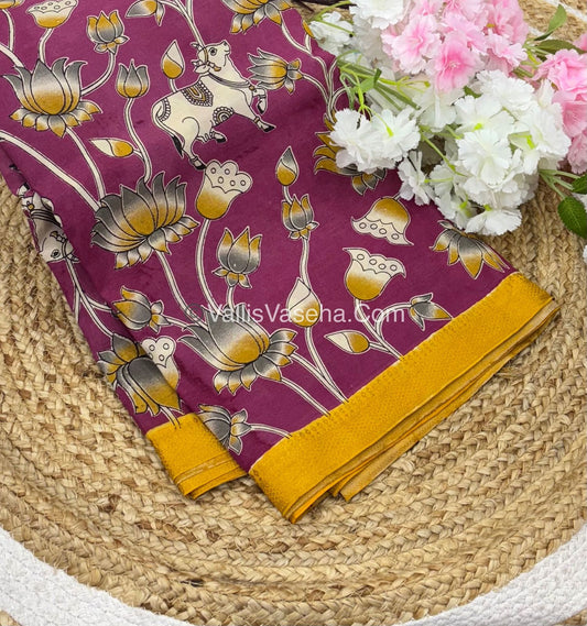 Chennur Silk | Kalamkari Prints | VVCKS006
