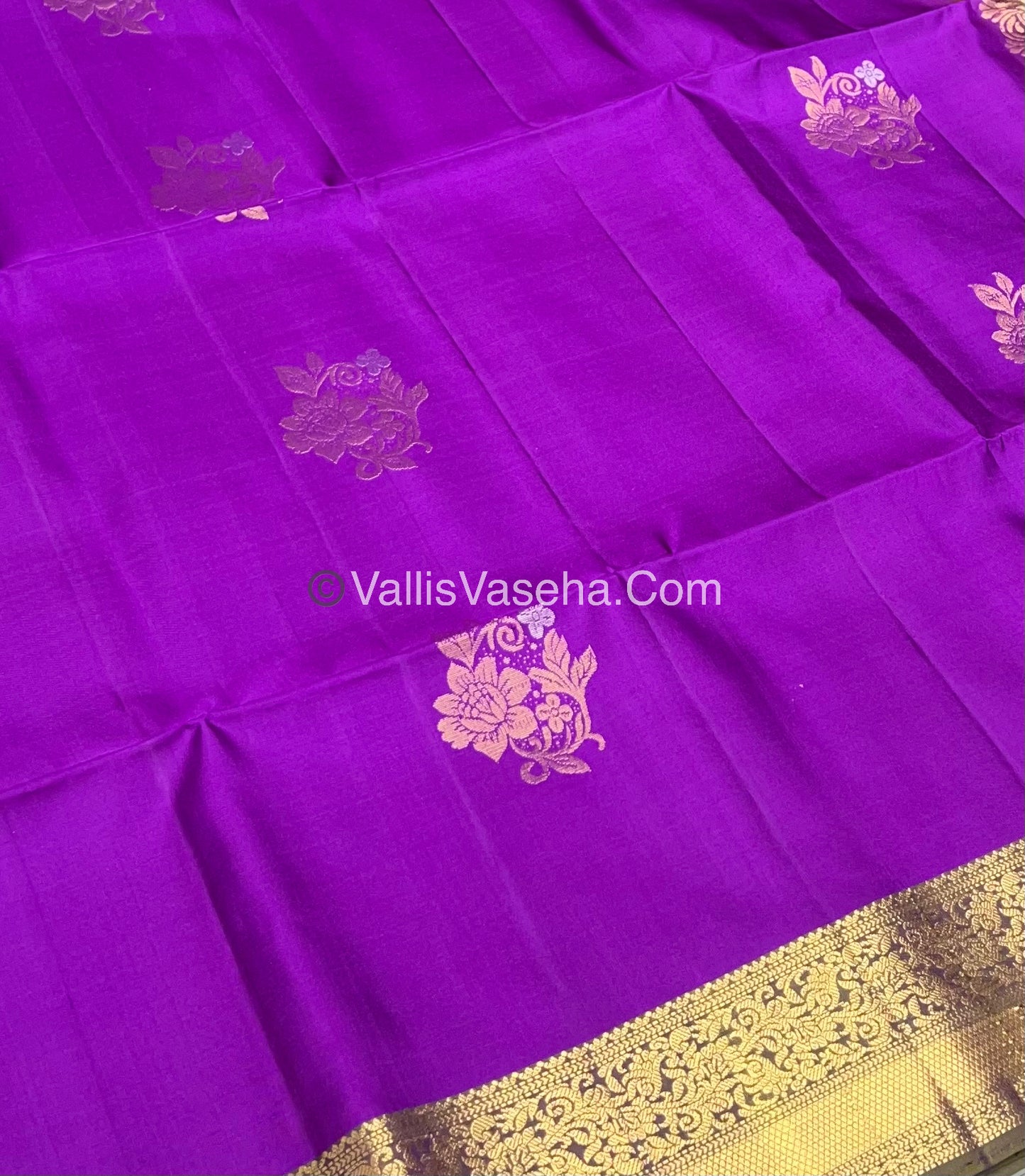 Pure Soft Silk Saree - Kanchi Border - VVPSS033