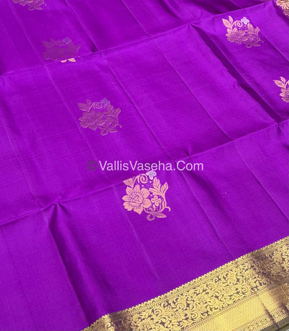Pure Soft Silk Saree - Kanchi Border - VVPSS033