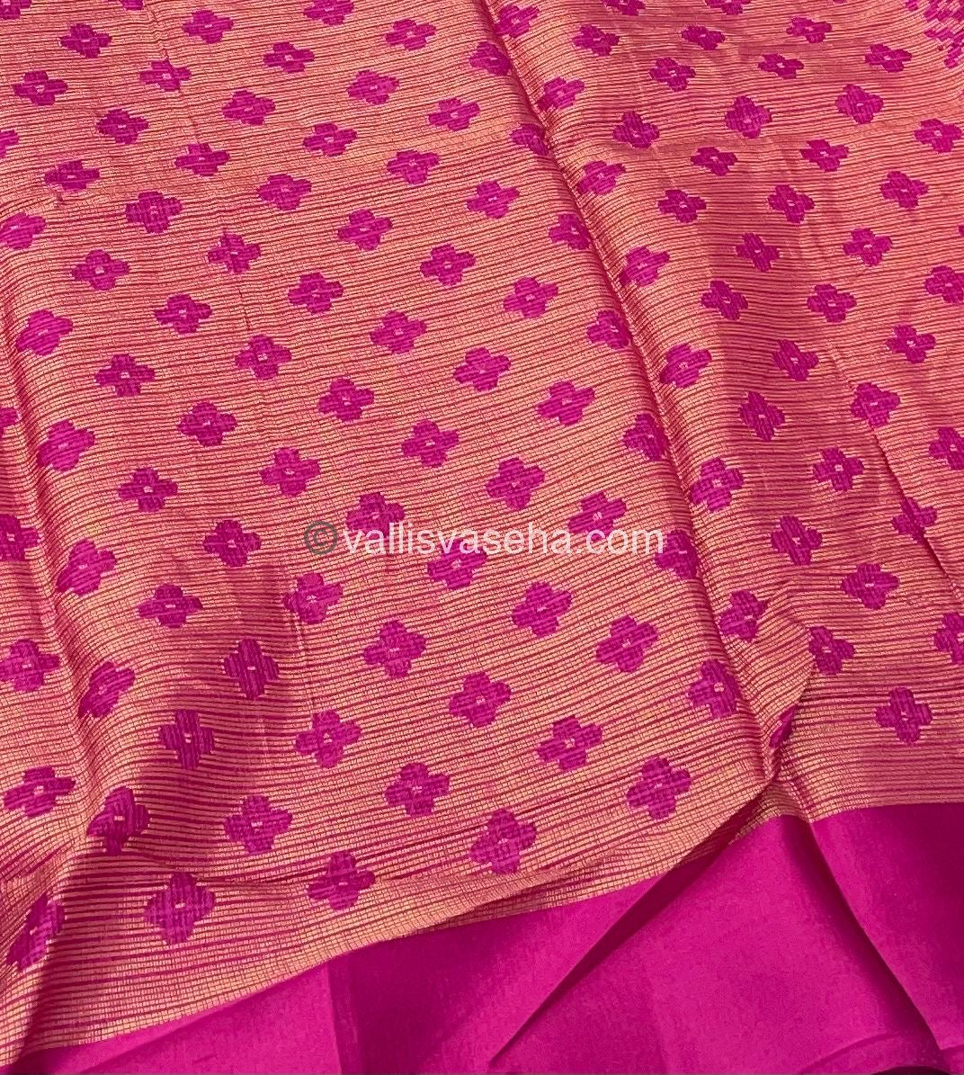 Mixed Cotton Brasso Saree - VVBS001