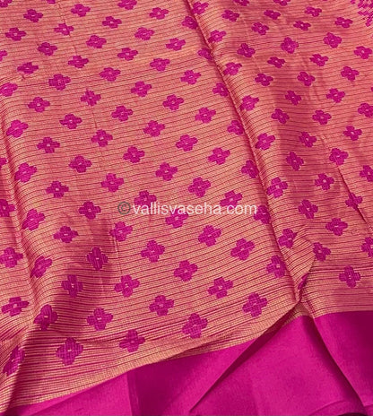 Mixed Cotton Brasso Saree - VVBS001