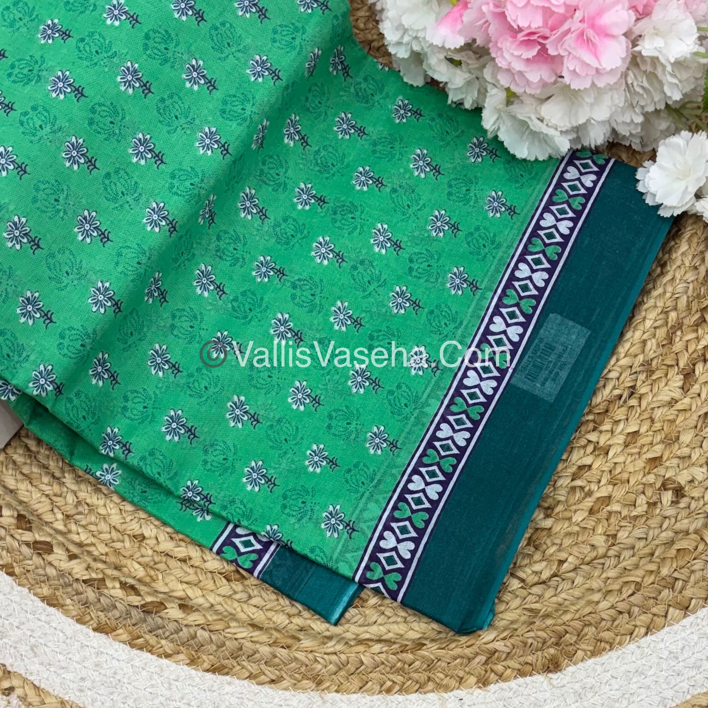 Pure Cotton Voile Saree | VVPVC001