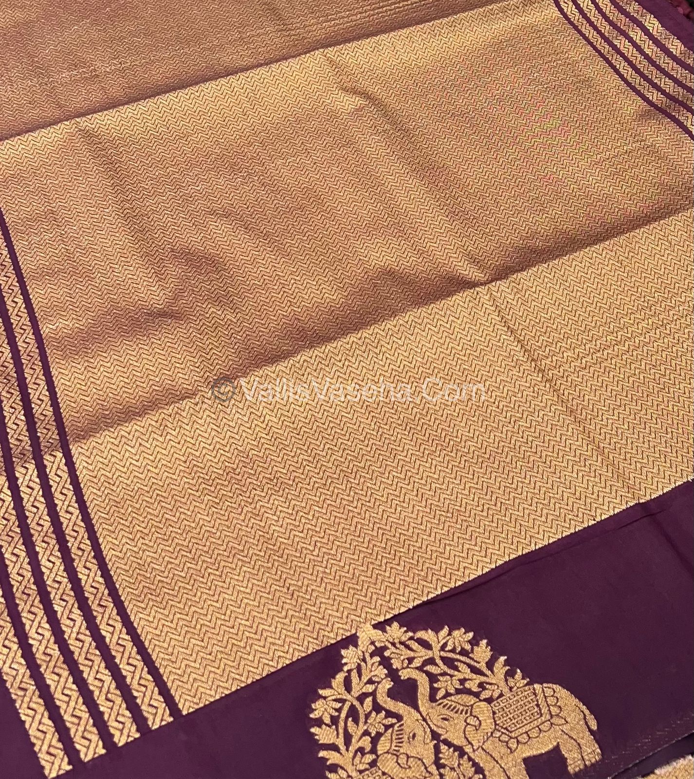 Mulberry Semi Silk - Wine Shade - VVMSS003
