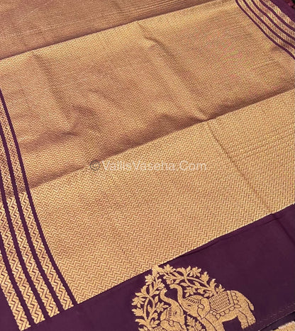 Mulberry Semi Silk - Wine Shade - VVMSS003