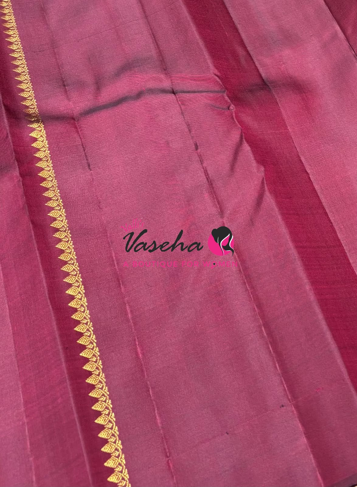 Pure Kanchipuram Silk Saree - Pazhum Pazhamum Checks - VVPS017