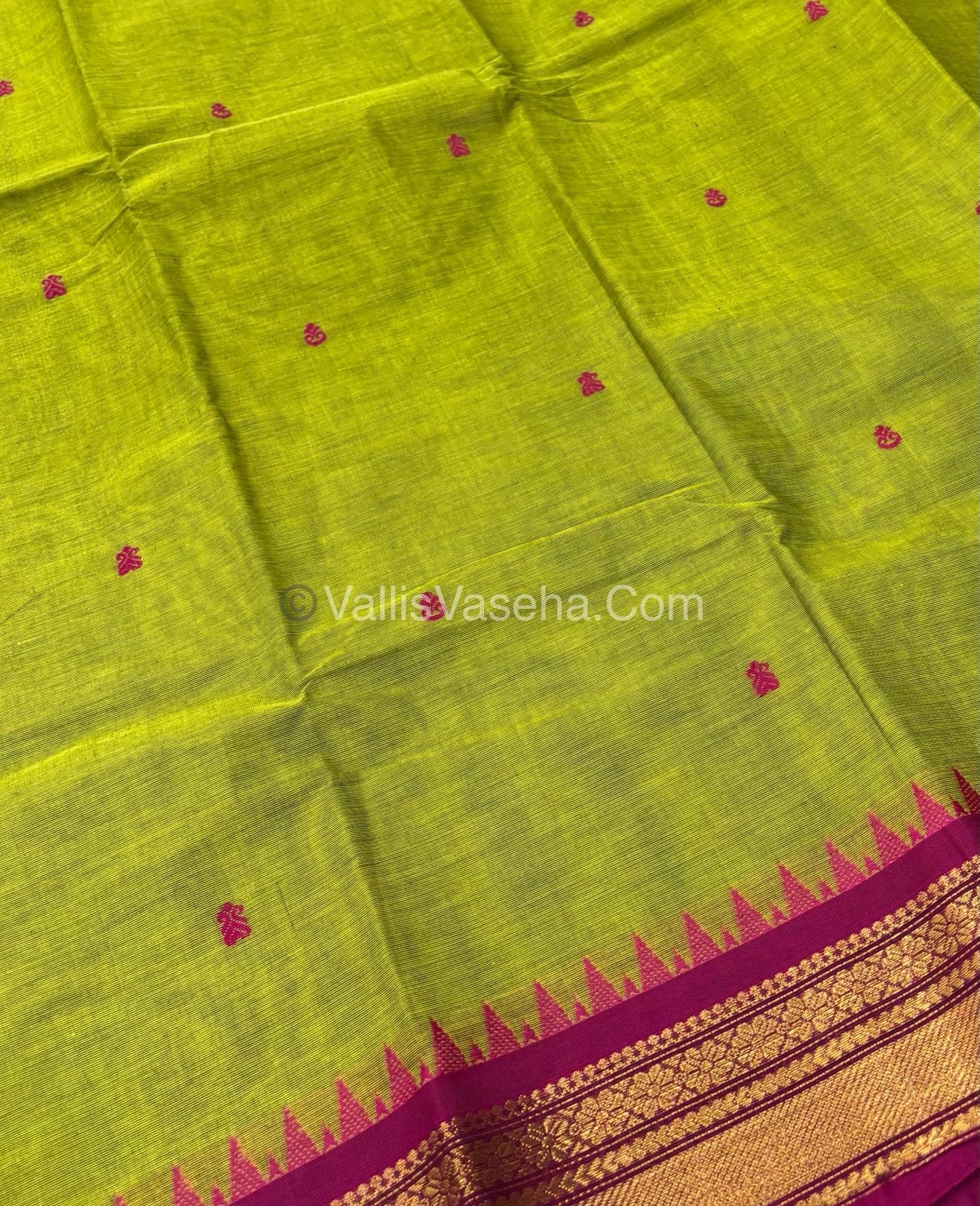 Kanchi Cotton Saree - VVKCS017