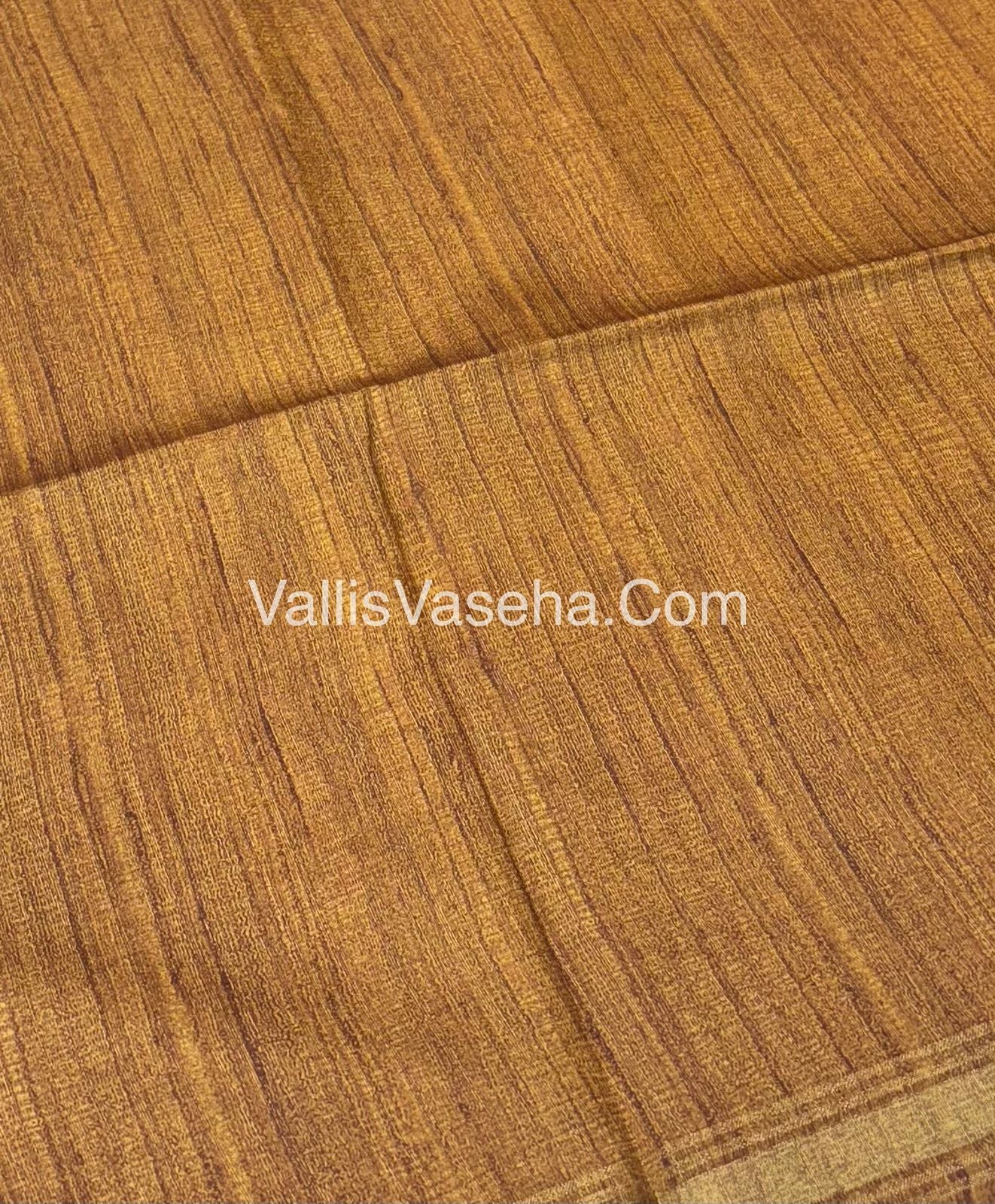 Art Silk / Semi Gicha Tussar Saree  - VVSGT002
